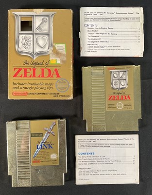 Lot 435 - NINTENDO (NES) - A boxed copy of THE LEGEND OF...