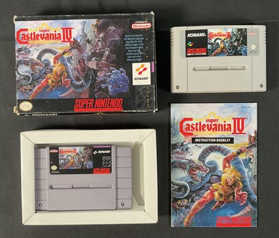 Lot 582 - SUPER NINTENDO (SNES) - A complete and boxed...