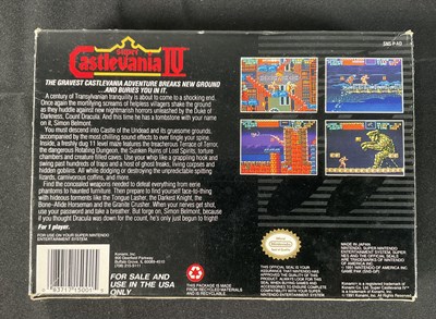 Lot 582 - SUPER NINTENDO (SNES) - A complete and boxed...