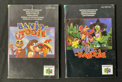 Lot 448 - NINTENDO 64 (N64) - A pair of Nintendo video...