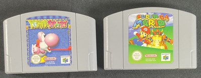 Lot 445 - NINTENDO 64 (N64) - A group of Super Mario...