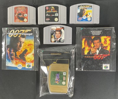 Lot 444 - NINTENDO 64 (N64) - A group of Nintendo 64...