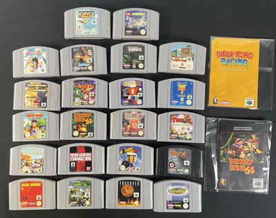 Lot 450 - NINTENDO 64 (N64) A large quantity of loose...