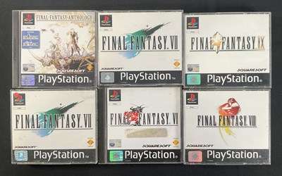 Lot 504 - PLAYSTATION - A group of boxed and complete...