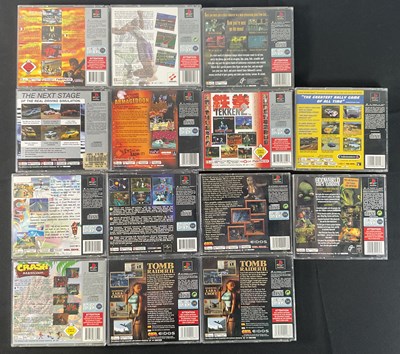 Lot 506 - PLAYSTATION (PS1) - A group of classic title...