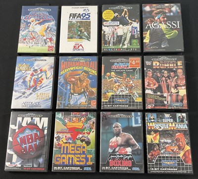 Lot 547 - SEGA MEGA DRIVE - A group of boxed sporting...