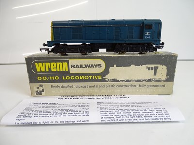 Lot 460 - OO SCALE MODEL RAILWAYS: A WRENN W2230 Bo-Bo...