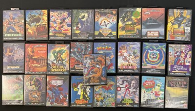 Lot 556 - SEGA MEGA DRIVE - A quantity of Sega Mega...