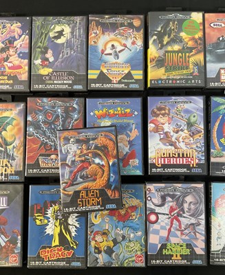 Lot 556 - SEGA MEGA DRIVE - A quantity of Sega Mega...