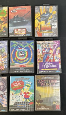 Lot 556 - SEGA MEGA DRIVE - A quantity of Sega Mega...