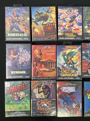 Lot 556 - SEGA MEGA DRIVE - A quantity of Sega Mega...