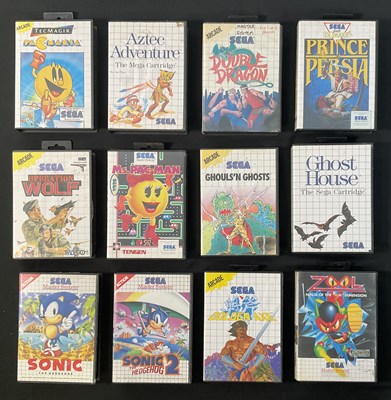 Lot 535 - SEGA MASTER SYSTEM - A group of boxed, Classic...