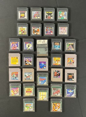 Lot 463 - NINTENDO GAME BOY - A group of 40+ Nintendo...