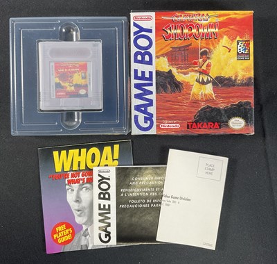 Lot 460 - NINTENDO GAME BOY - A boxed copy of SAMURAI...