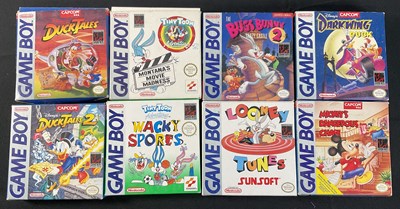 Lot 464 - NINTENDO GAME BOY - A group of boxed Disney...