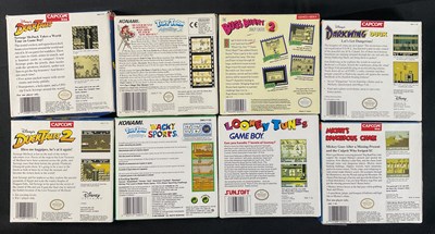 Lot 464 - NINTENDO GAME BOY - A group of boxed Disney...