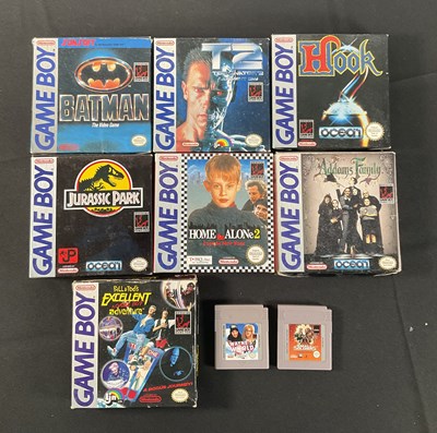 Lot 467 - NINTENDO GAME BOY - A group of movie themed...