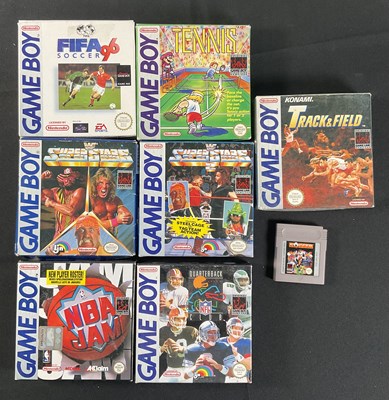 Lot 468 - NINTENDO GAME BOY - A group of Sport Nintendo...