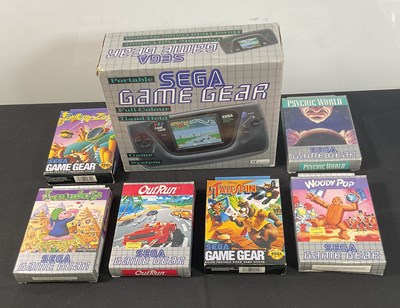 Lot 531 - SEGA GAME GEAR - A boxed Sega Game Gear...