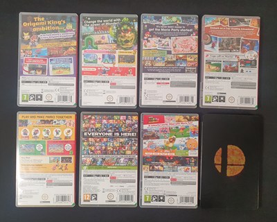 Lot 492 - NINTENDO SWITCH - A group of boxed Super Mario...