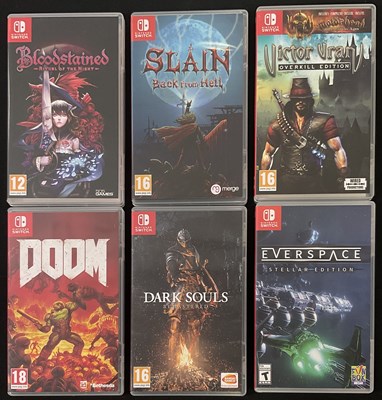 Lot 494 - NINTENDO SWITCH - A group of Horror Nintendo...