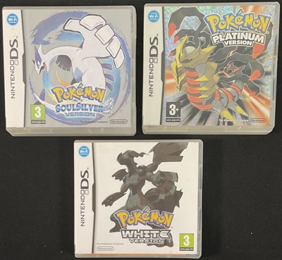 Lot 453 - NINTENDO DS - A group of three Pokémon...