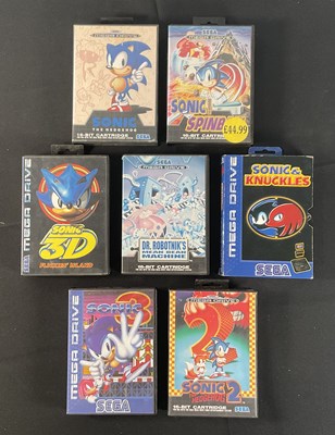 Lot 563 - SEGA MEGA DRIVE - ULTIMATE SONIC THE HEDGEHOG...