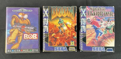 Lot 552 - SEGA MEGA DRIVE - A group of three sci-fi Sega...