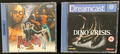 Lot 407 - DREAMCAST - A pair of Horror video games for...