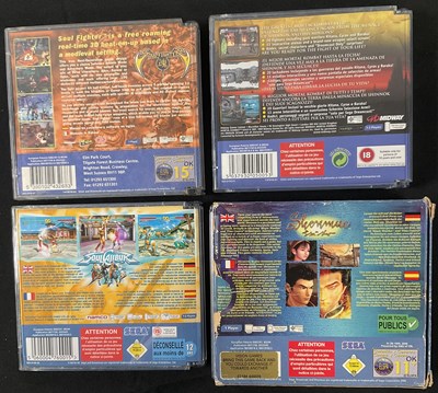 Lot 403 - DREAMCAST - A group of fighting video games...