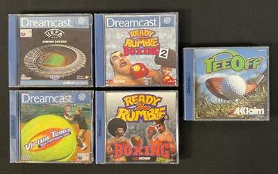 Lot 399 - DREAMCAST - A group of Sport video games for...