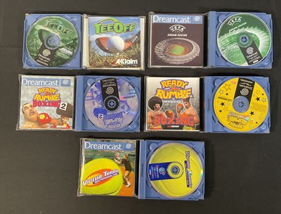Lot 399 - DREAMCAST - A group of Sport video games for...