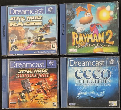 Lot 401 - DREAMCAST - A group of classic video games for...