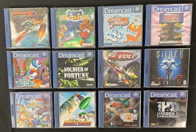 Lot 409 - DREAMCAST - A quantity of video games for the...