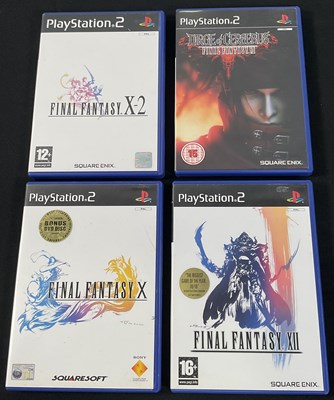 Lot 508 - PLAYSTATION 2 - A group of Final Fantasy video...