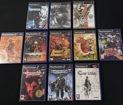 Lot 510 - PLAYSTATION 2 - A group of PlayStation 2 video...