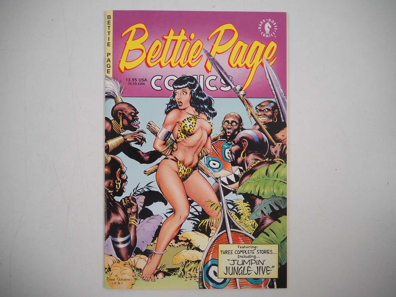 Lot 4 - BETTIE PAGE COMICS #1 (1996 - DARK HORSE) -...