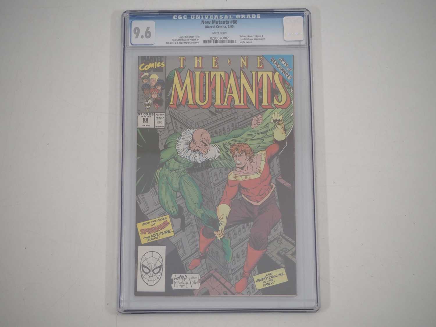Lot 14 - NEW MUTANTS #86 (1990 - MARVEL) - GRADED...