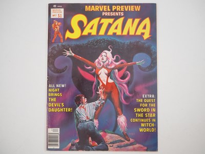 Lot 31 - MARVEL PREVIEW: SATANA #7 (1976 - CURTIS) -...