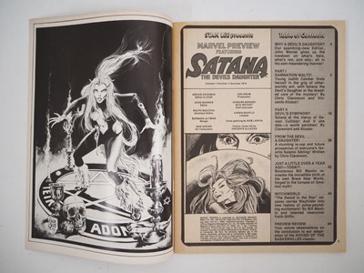 Lot 31 - MARVEL PREVIEW: SATANA #7 (1976 - CURTIS) -...