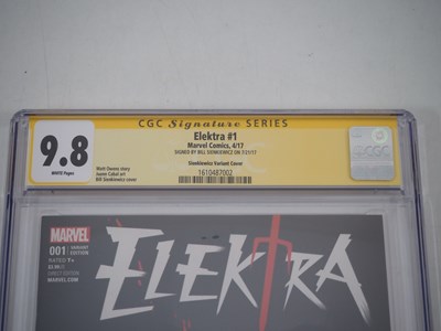 Lot 41 - ELEKTRA VOL. 4 #1 (2017 - MARVEL) - GRADED...