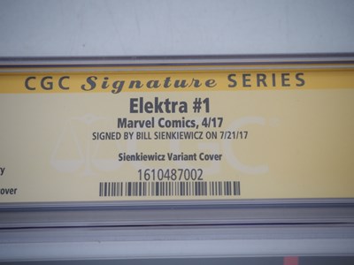 Lot 41 - ELEKTRA VOL. 4 #1 (2017 - MARVEL) - GRADED...