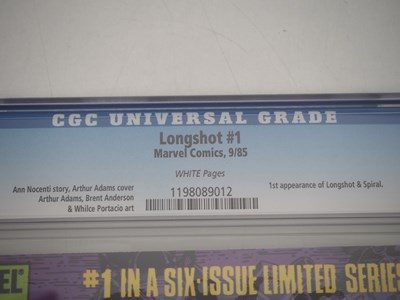 Lot 52 - LONGSHOT #1 (1985 - MARVEL) - GRADED 9.6(NM+)...