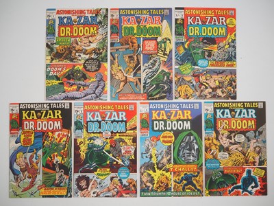 Lot 56 - ASTONISHING TALES #1, 2, 3, 4, 5, 6, 7 (7 in...