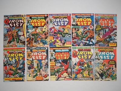 Lot 69 - MARVEL PREMIERE: IRON FIST #16, 17, 18, 19, 20,...