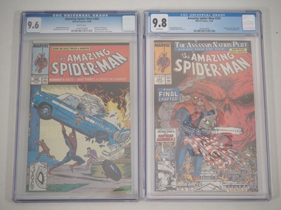 Lot 77 - AMAZING SPIDER-MAN #306 & 325 (2 in Lot) -...