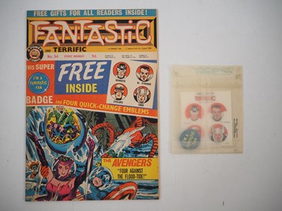 Lot 87 - FANTASTIC & TERRIFIC #54 (Feb 24th 1968 -...