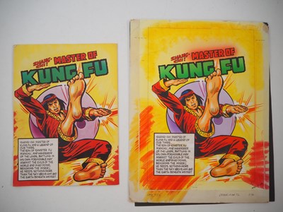 Lot 106 - SHANG-CHI MASTER OF KUNG FU PIN-UP PAGE -...