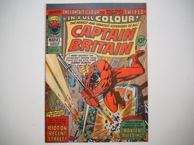 Lot 115 - CAPTAIN BRITAIN #1 to 39 - (39 in Lot) -...