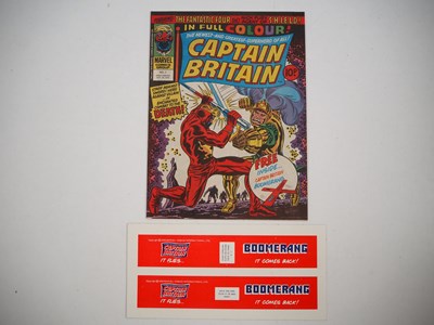 Lot 115 - CAPTAIN BRITAIN #1 to 39 - (39 in Lot) -...